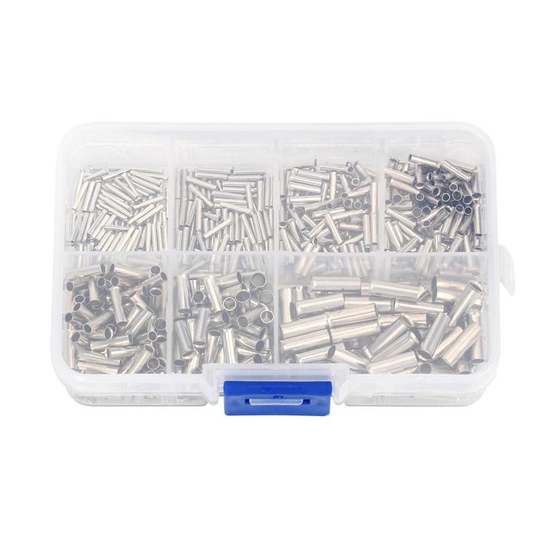 600Pcs 0.5Mm2-6Mm2 22-10 AWG   ̾ Ŀ   ̺ ͹̳   ּ 